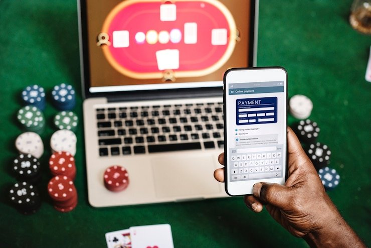 Antarmuka pembayaran warungslot dengan opsi DANA, OVO, GoPay, dan QRIS